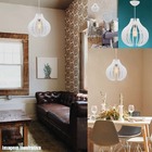 Pendente Lustre Luminária Retro Branco