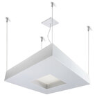 Pendente Lustre Luz Direta E Indireta 60cm para 4 lâmpadas E2