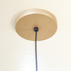 Pendente Lustre Sala Jabuticaba 3 Globos Vidro12cm Champagne