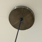 Pendente Lustre Sala Jantar Jabuticaba 3 Globos 12cm Bronze