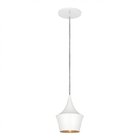 Pendente Macedônia Woods Branco Micro E Cobre Fosco