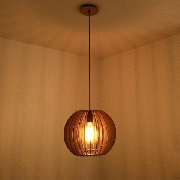 Pendente Mad Globo M 35cmx28cmx120cm Tks 1881 Volare Mad