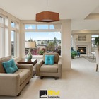 Pendente Madeira Quadrado Arredondado 60x60cm Mel