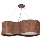 Pendente Madeira Violão 85cm Imbuia