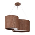 Pendente Madeira Violão 85cm Imbuia