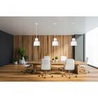 Pendente Malibu Cacharrel Branco C/ Cobre Kit 3