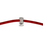 Pendente Manucrillic Clearfio Preto Com Cristal + Deslocador