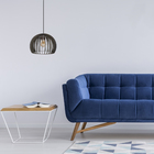 Pendente Marrom Madeira Dellon Luz Vita