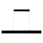 Pendente Matrix Preto Slim Clean 30w Luz Direta E Indireta St