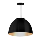 Pendente Meia Esfera Atenas Preto