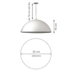 Pendente Meia Lua 32cm 6000 Pantoja & Carmona