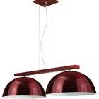 Pendente Meia Lua Duplo 32cm 6001 Pantoja & Carmona Vermelha