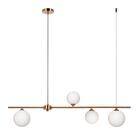 Pendente Mesh Branco E Cobre 91cm