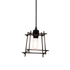 Pendente Metal 1xe27 40w 16cm Preto