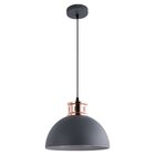 Pendente Metal Arthur Ø30cm Preto