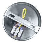 Pendente Metal Maciço Vintage Cromado + Filamento de Carbono