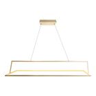 Pendente Mila Geométrico Branco Led Integrado 55w 2700k St1779