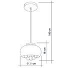 Pendente Mini Attractive Startec Cobre