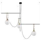 Pendente Mob Globo De Vidro P/ 3x E14 Bella Yd003 St2143