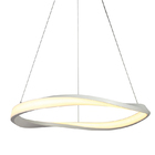 Pendente Mobius Branco 60cm Led 24w 3000k Bivolt Bella