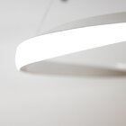 Pendente Mobius Branco 80cm Led 36w 3000k Bivolt Bella