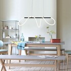 Pendente Moderno Luxo Slim Linear Mangueira Led 360° - 1,00m