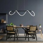 Pendente Moderno Luxo Slim Linear Mangueira Led 360° - 1,00m