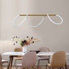 Pendente Moderno Luxo Slim Linear Mangueira Led 360° - 1,00m