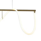 Pendente Moderno Luxo Slim Linear Mangueira Led 360° - 1,20m