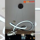 Pendente Moderno Marrom 50cm Led 45w 3 Em 1 Bivolt