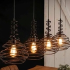 Pendente Moderno Metálico Espiral Slim Estilo Industrial P/1