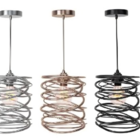 Pendente Moderno Minimalista Metálico Cilíndrico Estilo Indus