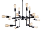 Pendente Moderno Preto Estilo Industrial Ø100