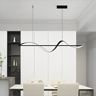 Pendente Moderno Slim Luxo Minimalista Perfil Curvo Led Integ