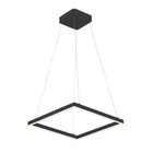 Pendente Moderno Slim Quadrado Perfis Led Integrado 40x40 -br