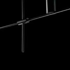 Pendente Moderno Slim Tubular P/3 Mini Dicroicas Luz Em 2 Dir