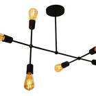 Pendente Moderno Sputnik Anubis Preto 6e27