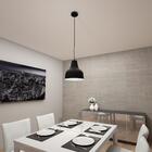 Pendente Munique Preto 30cm