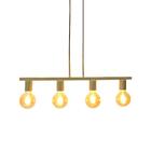 Pendente New Bar Dourado 60cm E27 Bivolt Para Salas E Quartos