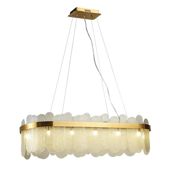 Pendente Nexia 12xg9 Max 20w Bella Iluminação Dourado