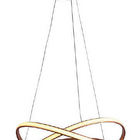 Pendente Nodo Cobre 50cm Led 36w 3000k Bivolt Hm020e Bella