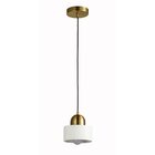 Pendente Nordic 1xe27 Bolinha Max 40w Bella Iluminação Dourado