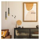 Pendente Nordic I De Mármore Da Bella Iluminação Dourado