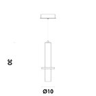 Pendente Nordic I De Mármore Da Bella Iluminação Dourado