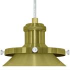 Pendente Nordic Industrial 38 Cm Vintage Dourado