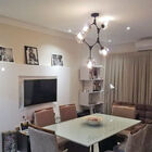 Pendente Orbe Bella Preto Para 5 Lâmpadas E-27 - Ky001s