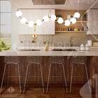 Pendente Orbe Dourado/âmbar 10xe27 Lumiere Gyn Lm-pd-4020