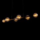 Pendente Orbit 6 Globos Esferas Pdh1527chpt + 6x G9 Bf Studio