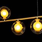 Pendente Orbit Dourado 4 Globos Phd1539 Studioluce+ 4x Led G9