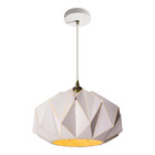 Pendente Origami Ø35cm Branco Bella Iluminação Ke003w St483